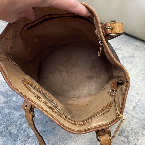 Vintage Louis Vuitton Monogram Bucket GM Bag Tote Classic Timeless - Picture 11 of 17